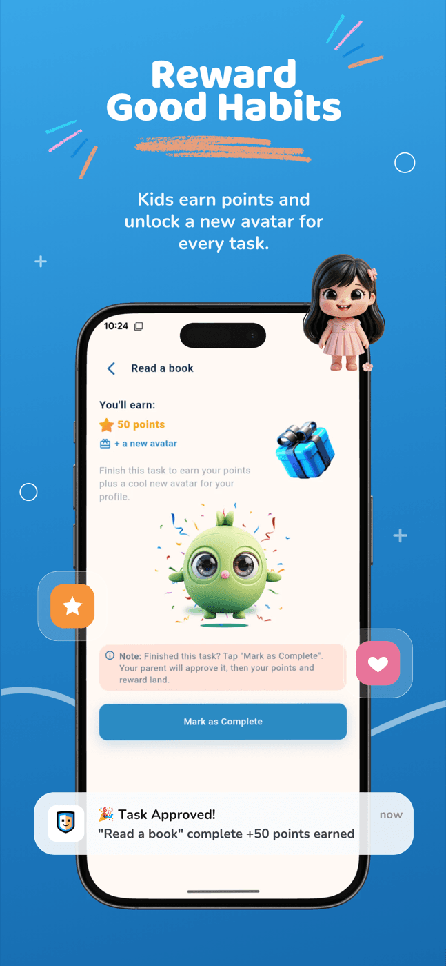 Both phones: The earn loop